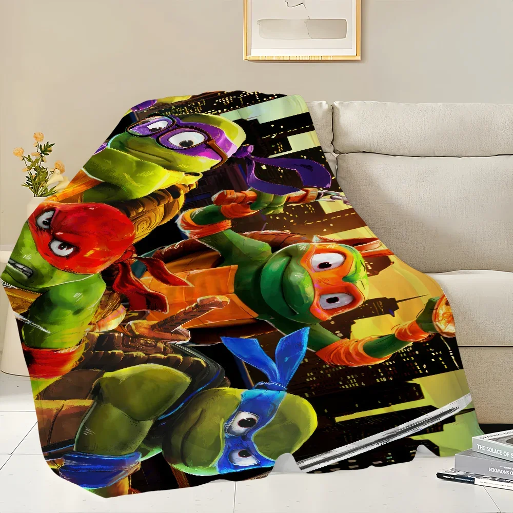 Teenage Mutant Ninja Turtles skicomfort warm Soft Baby blanket suitable Home Blanket Suitable for Home Office Daily Use Cover 4