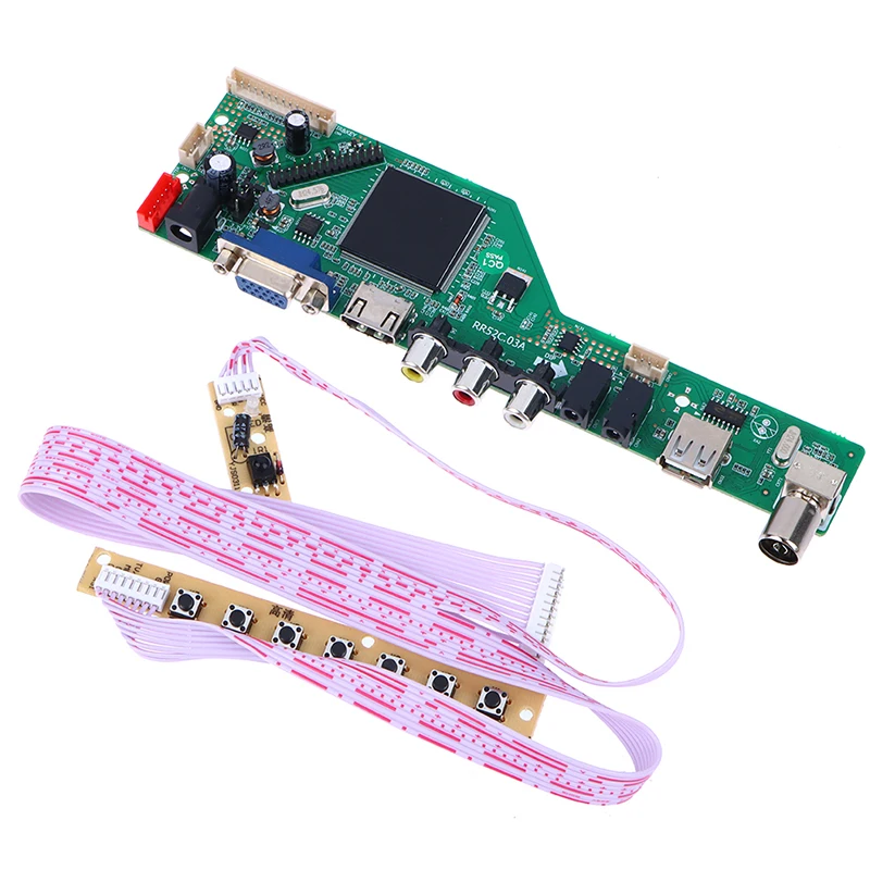 TV ̺ , TV Ʈѷ ̹ ,  ȣ DVB-T2, DVB-T LCD TV ,  Ϸ, RR52C.03A, 1 Ʈ
