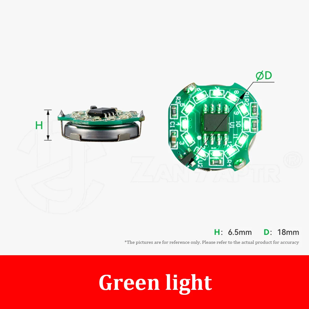 لمصباح LED بحلقة مختبر بامبو مع التحكم المغناطيسي DIY أجزاء نموذج الطباعة ثلاثية الأبعاد للطابعة ثلاثية الأبعاد