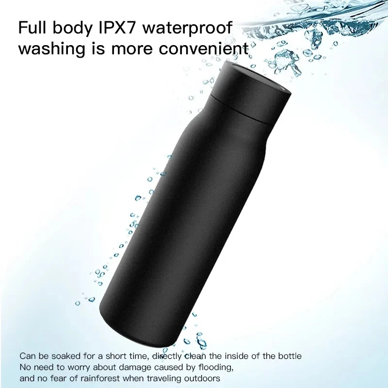 Smart Life Tuya Smart water Bottle 304 stainless steel APP Tracking drinking water Record Magnetic Charging Bluetooth smart water bottle