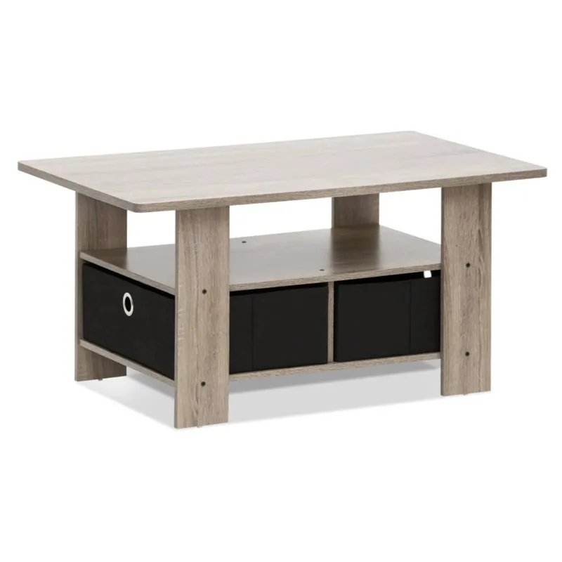 

Furinno Coffee Table with Bin Drawer coffe table center