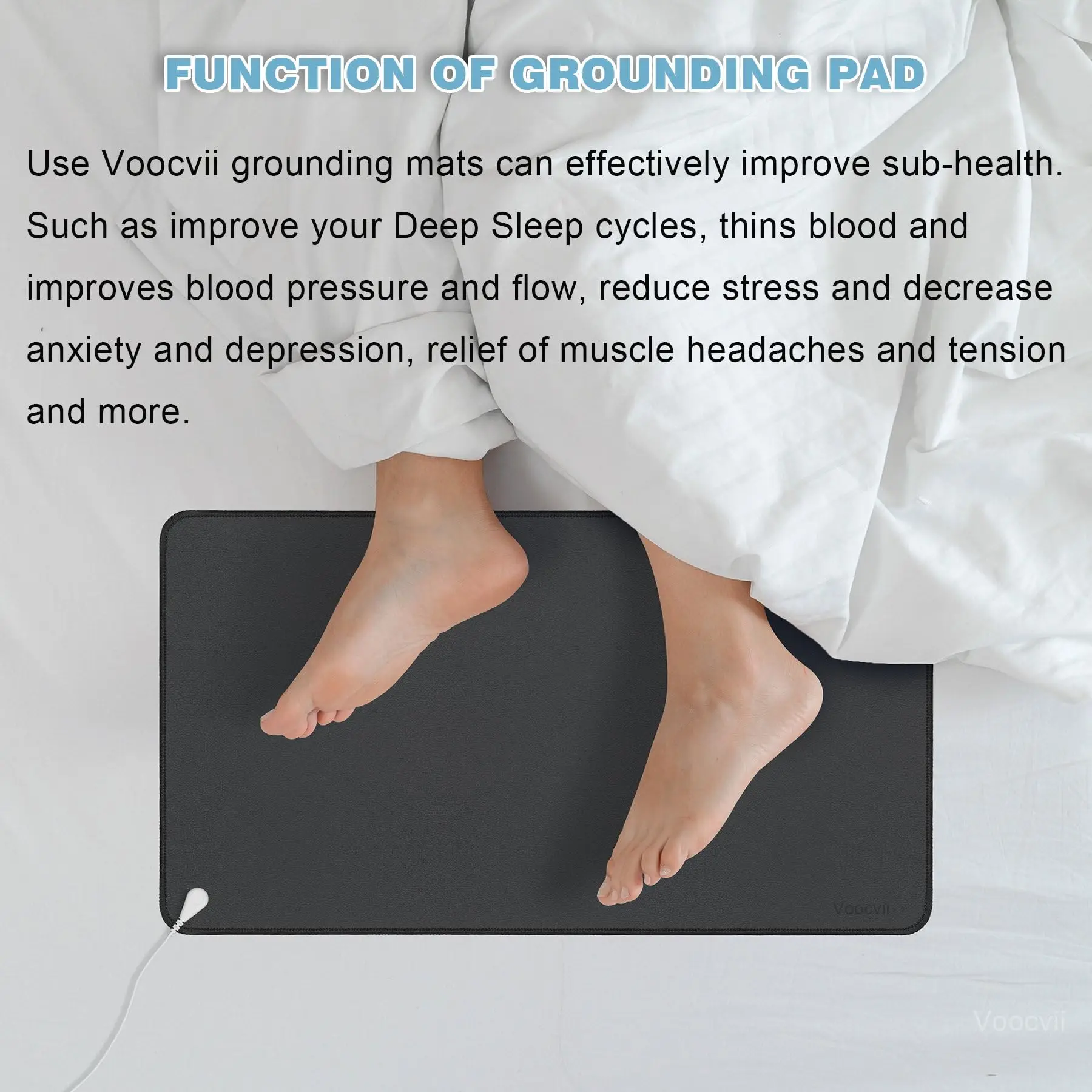 Earthing Mat Groundingmat Multi-Size Grounding Yoga Mat Grounding Gas Small Size Floor Anti-Static