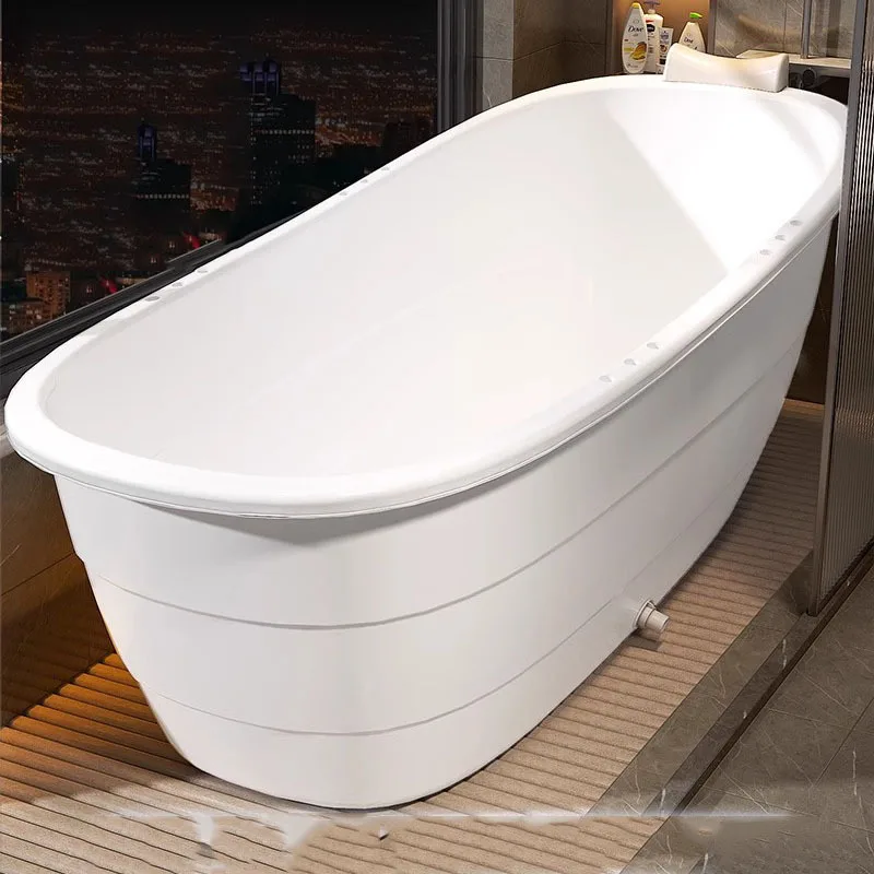 Foldable adult bathroom bathtub plastic white sturdy bucket Foldable bathtub legs Baignoire adult furniture