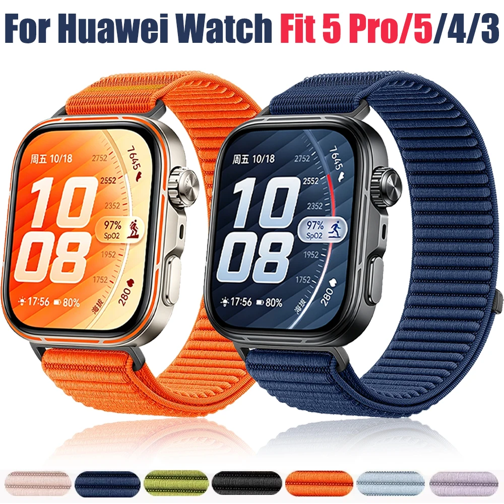Official Nylon Braided Breathable Strap for Smartwatch Accessories