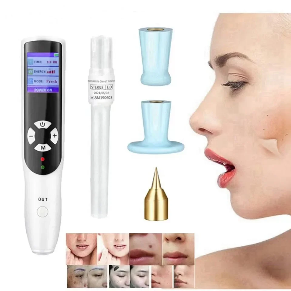 Portable 2 In 1 Plasma Ozone For Acne Beauty Plasma Laser Pen For Eye Lift Wrinkle Removal spot Removal Pen mole Remover
