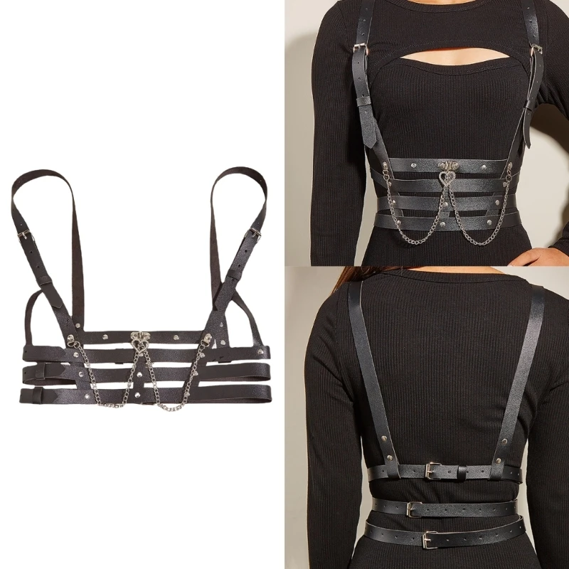 

Steampunk Girls Underbust Corset Wide Waist Belt Suspender Women Bondage Belt