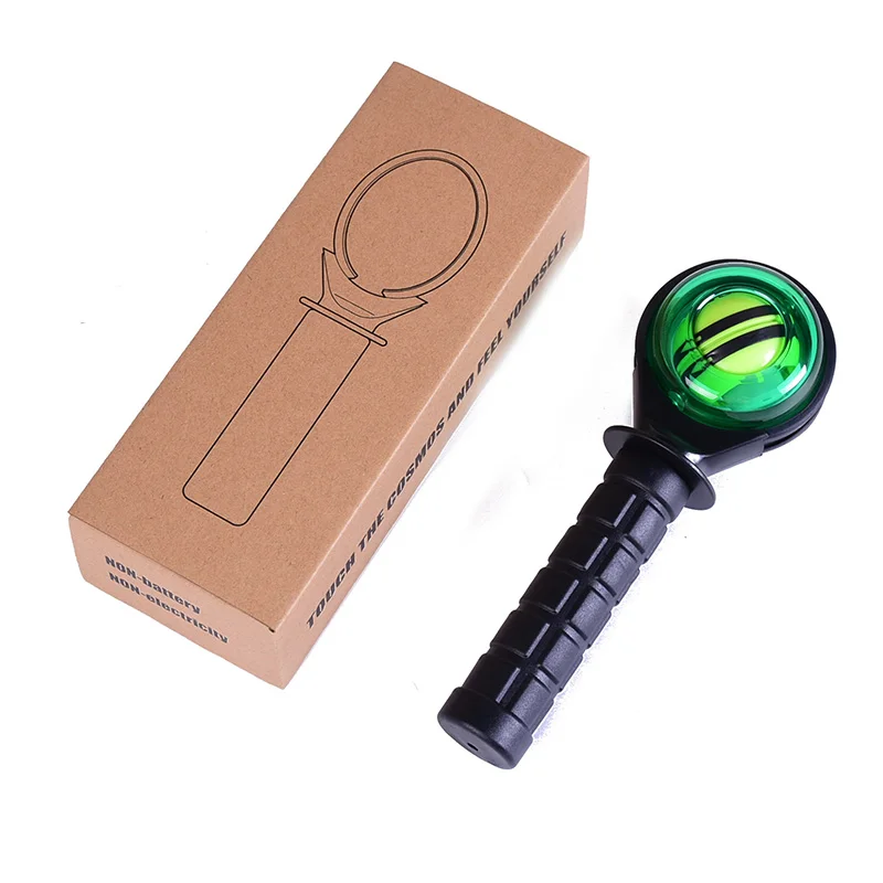 1Pcs Power Wrist Ball Arm Trainer Gyroscope Wrist Ball Gyroscope Strengthener Strengthener Gym Fitness Equipment
