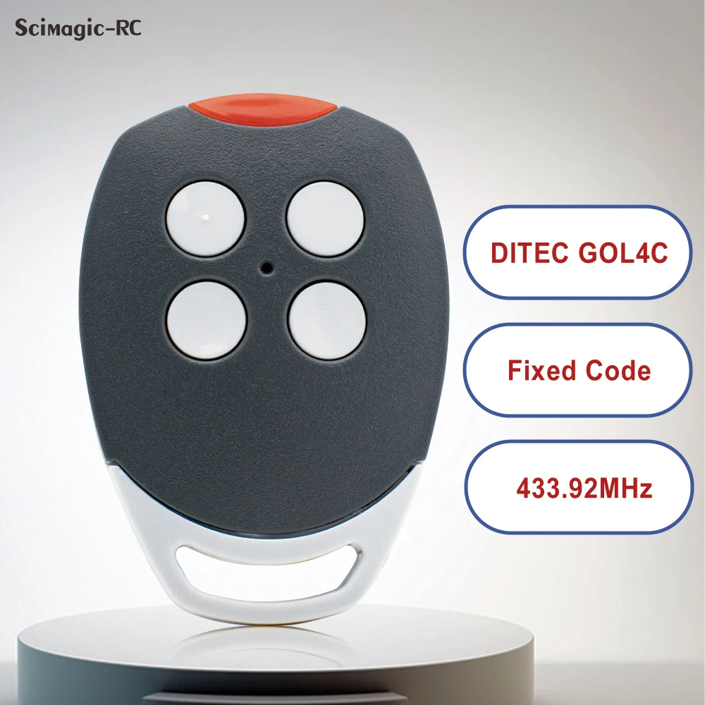 Ditec Gol4C Telecomando Copia Di Alta Qualità 433.92Mhz Telecomando Per Duplicatore Telecomando Cancello Garage
