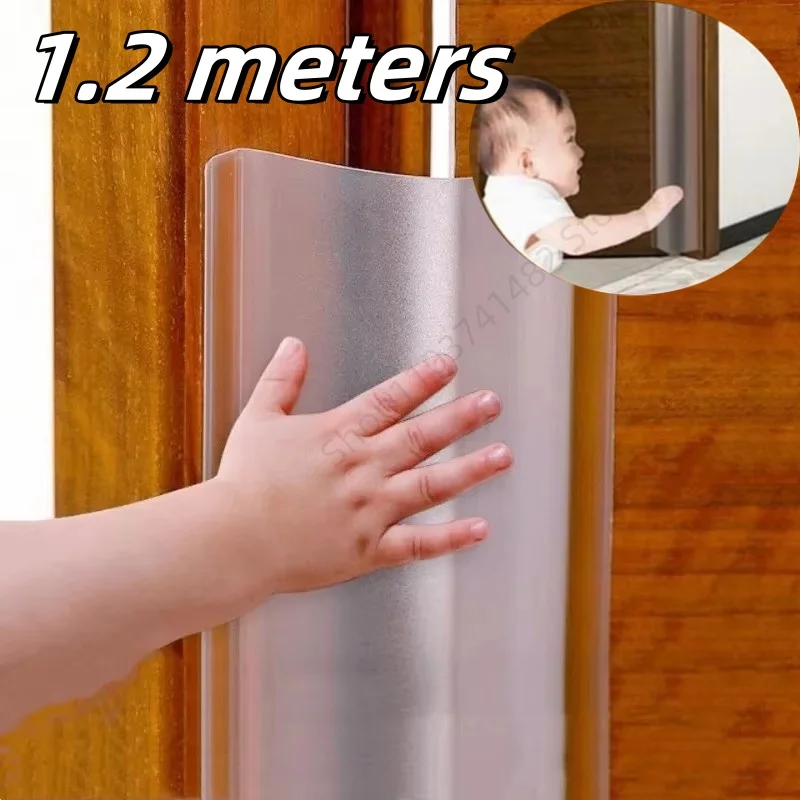 1.2M Child Safety Door Hinge Protector Cover Kindergarten School Anti-pinch Hand Sealing Strip Furniture Safety Edge Banding