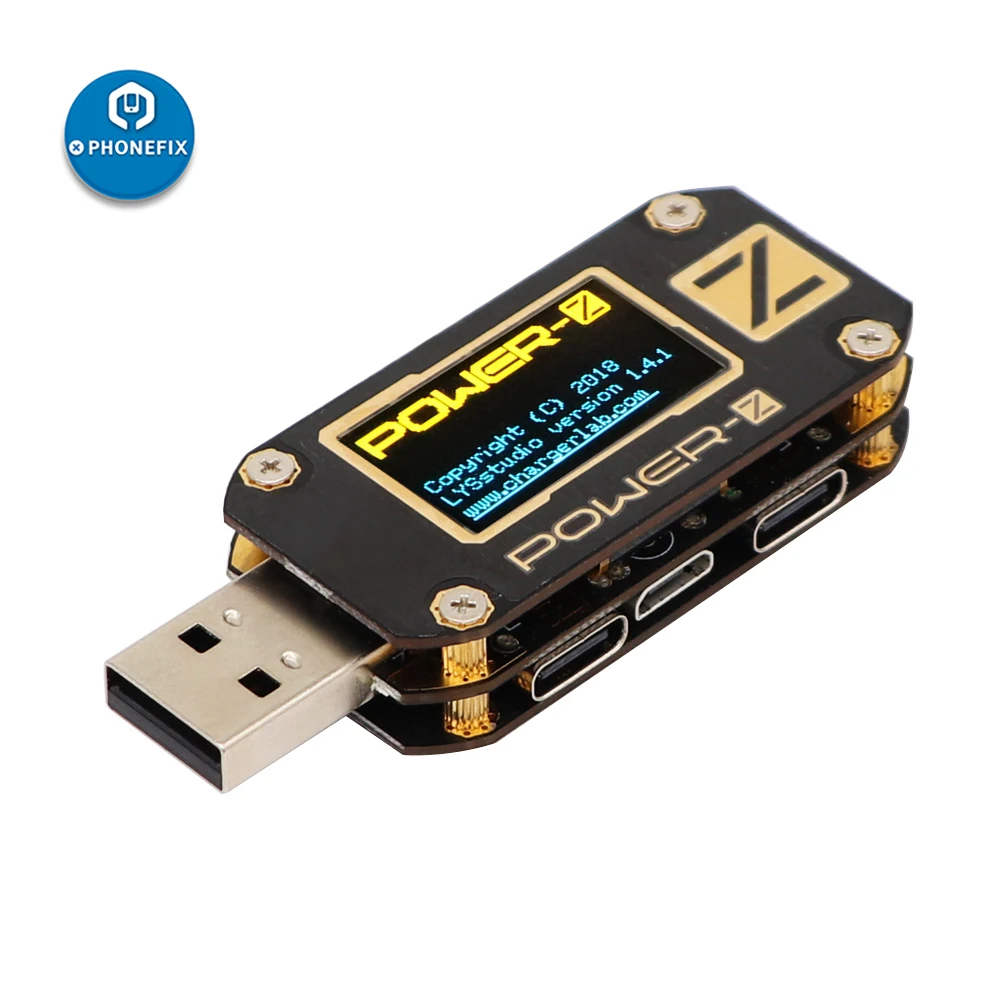 Power-Z KM003C ポータブル USBテスター Amazon.com: ChargerLAB Power-Z KM003C Portable USB-C Fast