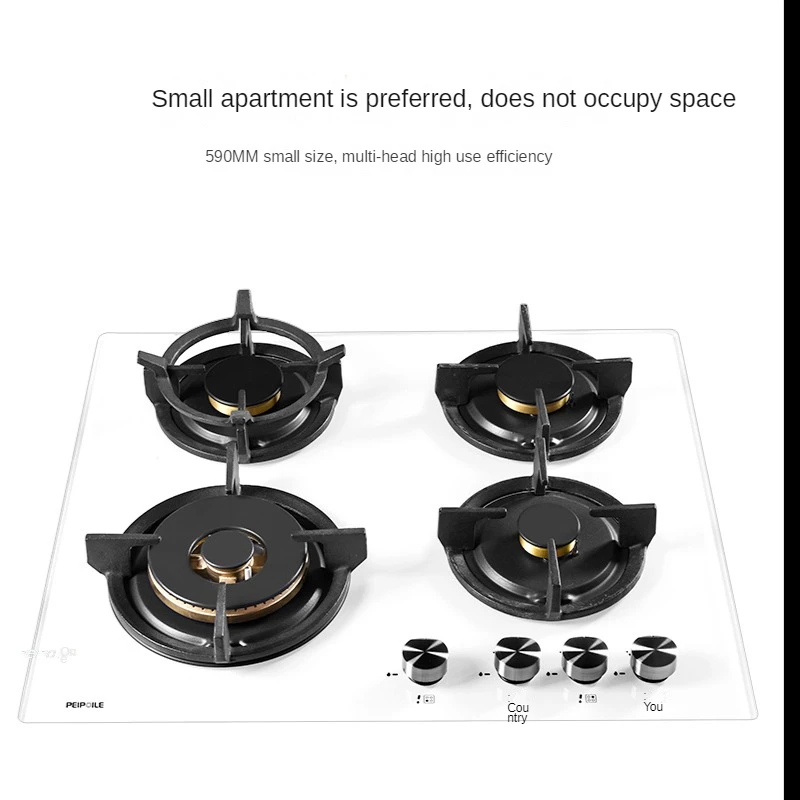 Vestel Freestanding GasCooker 4Burner, Gas Oven With, 52 OFF