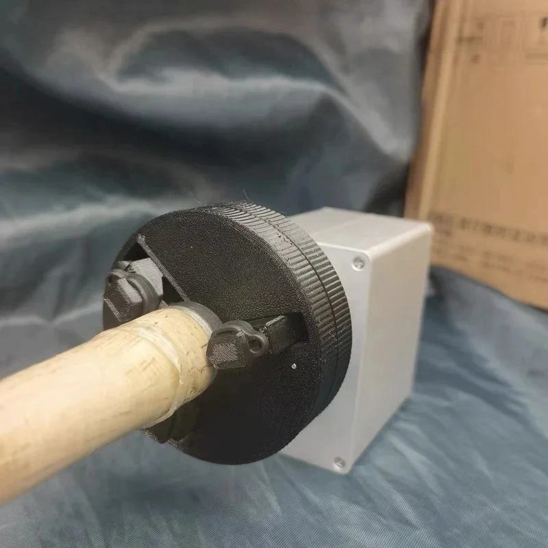 Portable Electric Fishing Rod Crafting Machine for Epoxy Resin Application