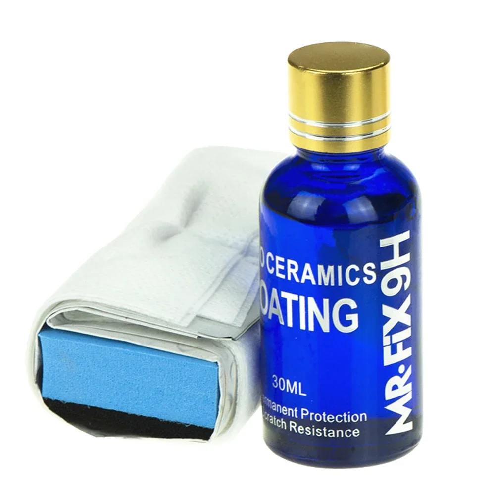 9H Car Hydrofobic Glass Coating Liquid Ceramic Coat Moto Paint Care Anti-Scratch Auto Detailing Glasscoat Car Care Polish