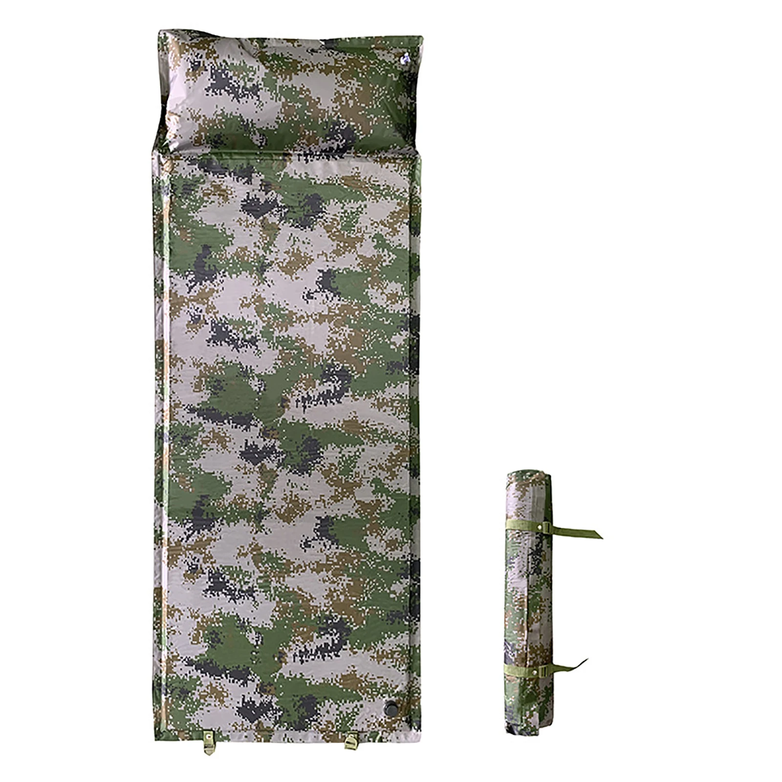 

1.9M Self-Inflating Camping Mat Automatic Air Mattress UltraLight Folding Camping Bed Picnic Mat Inflatable Sleeping Pad &Pillow