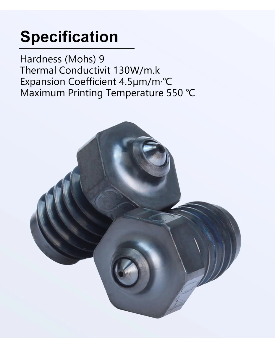 V6 Tungsten Carbide Nozzle