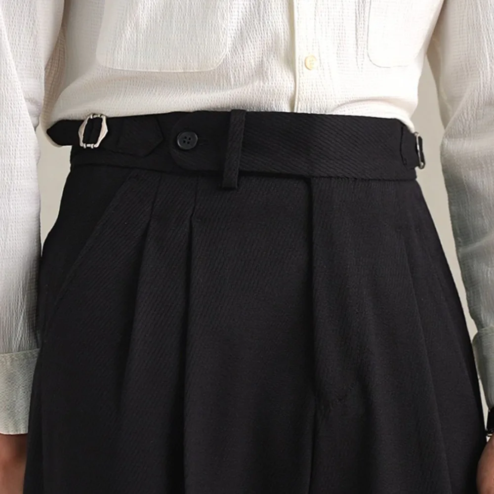 British Style Suit Pant Men Formal Wear Men Dress Pant High Quality Men Dress Pant Business Office Trouser Men Solid Color Pants 2