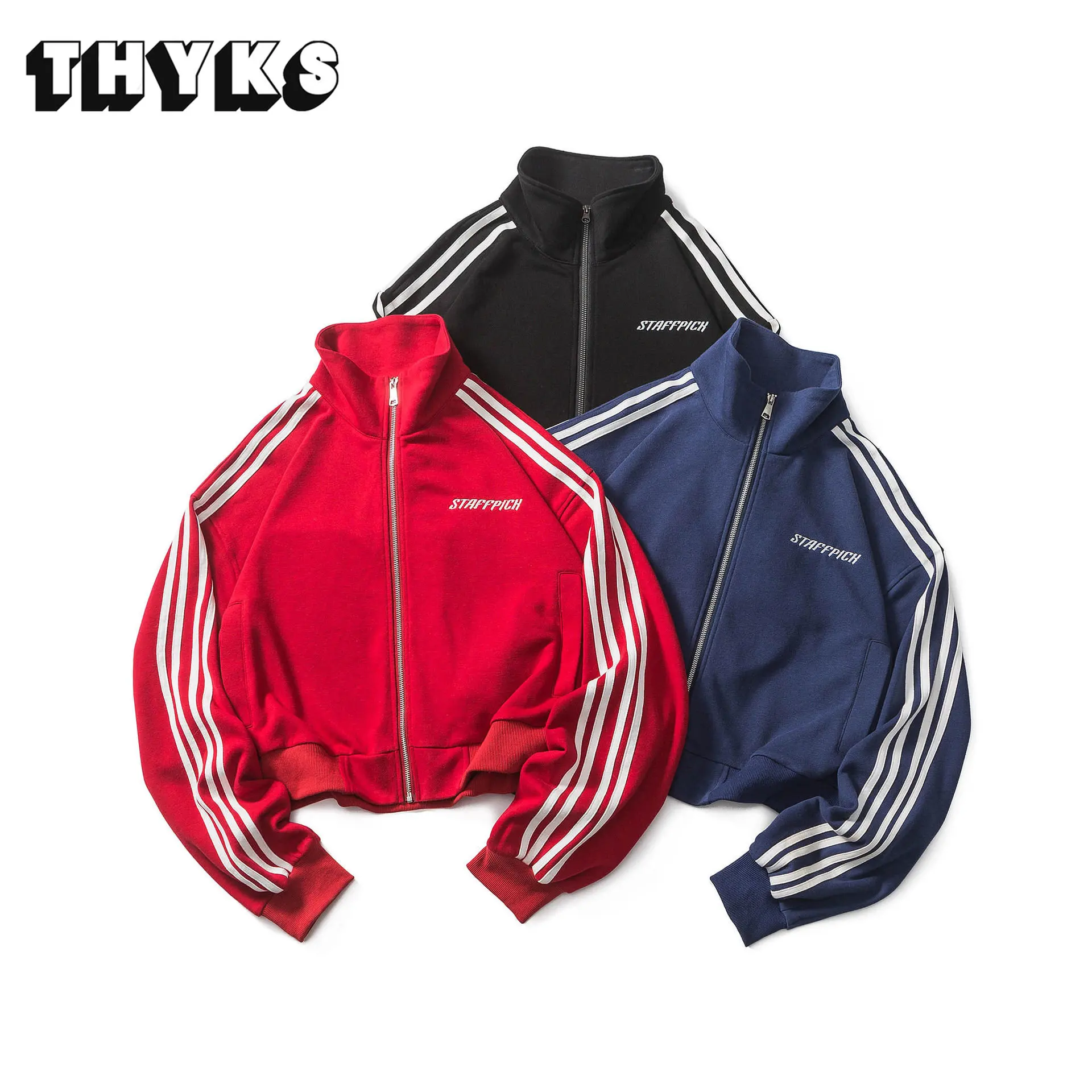 

Spring 2023 Women's Jackets Fashion Vintage Embroidery Zipper Short New Loose Relaxed Outdoor Sweater Coat Jackets for Women