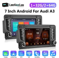 LeeKooLuu 2 + 64G Android автомобильный радиоприемник GPS навигация Bluetooth Wi-Fi беспроводной Carplay для Audi A3 S3 8P автоматический мультимедийный плеер