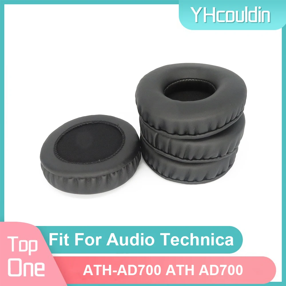 

Earpads For Audio Technica ATH-AD700 ATH AD700 Headphone Earcushions PU Soft Pads Foam Ear Pads Black