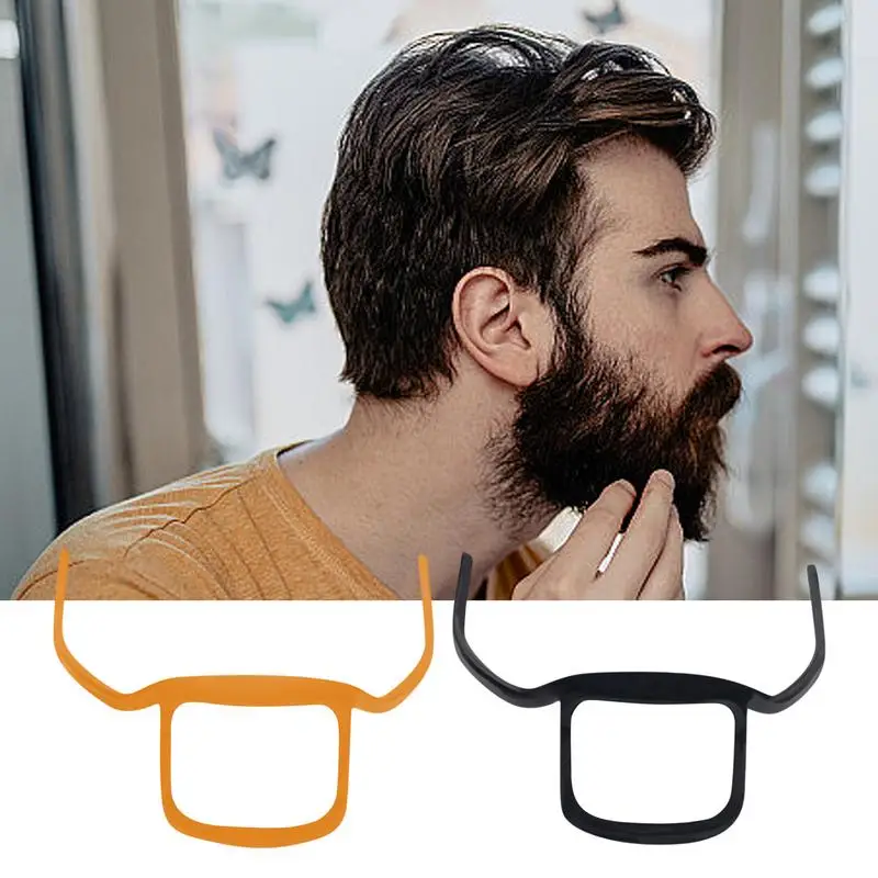 

Beard Outline Trimmer Stencil For Men Multi-Beard Fit Beard Styling Tool Beard Stencil For French Goatee Beard Shaping Tools