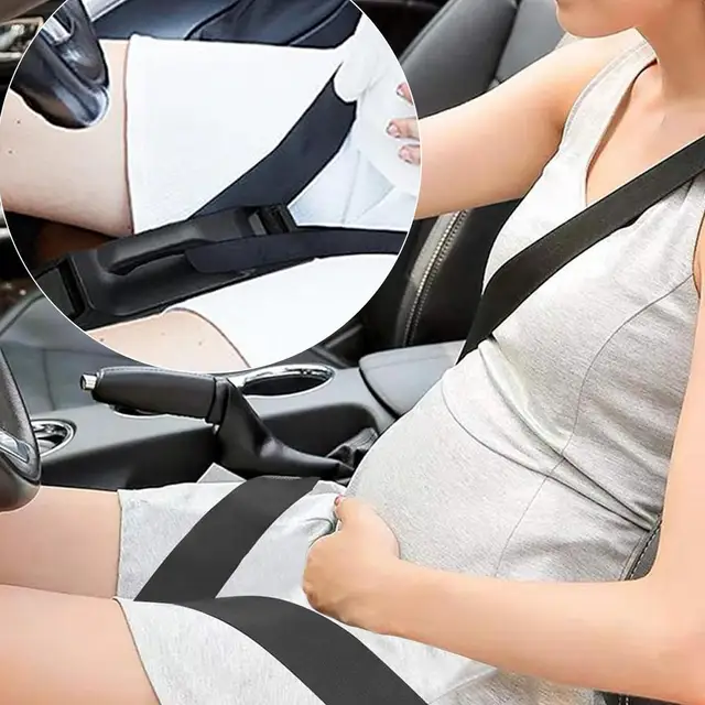 Ajusteur de ceinture de sécurité de voiture pour femme enceinte, protection  de l'abdomen, confort et sécurité, conduite sûre, sangle de bosse de  grossesse - AliExpress