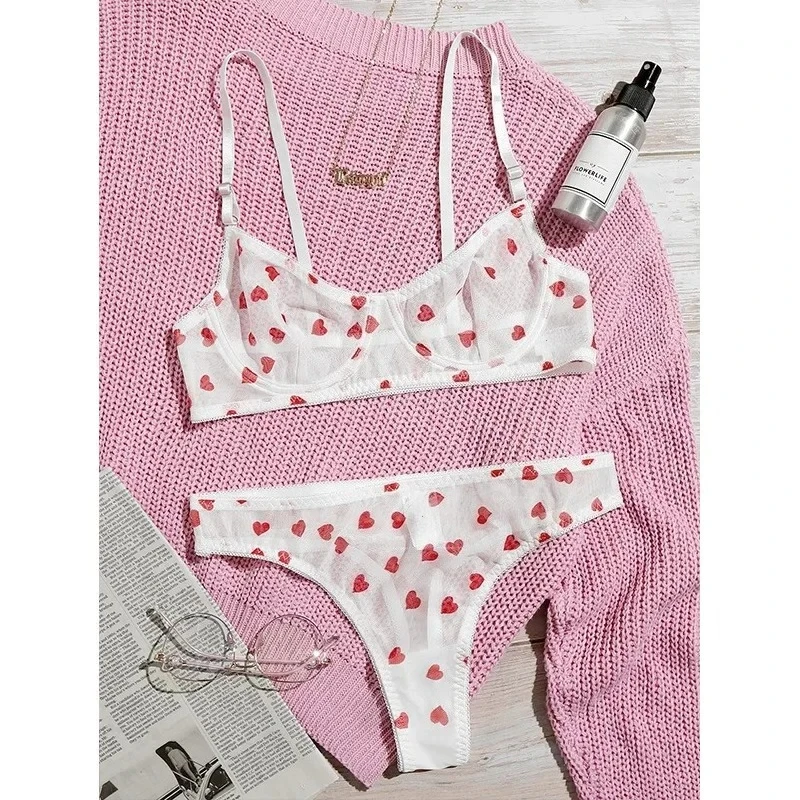 Female Lingerie Sexy Lingerie for Women Body Shorts Push-up Bra Woman Underwear Transparent Intimate Lingerie Set