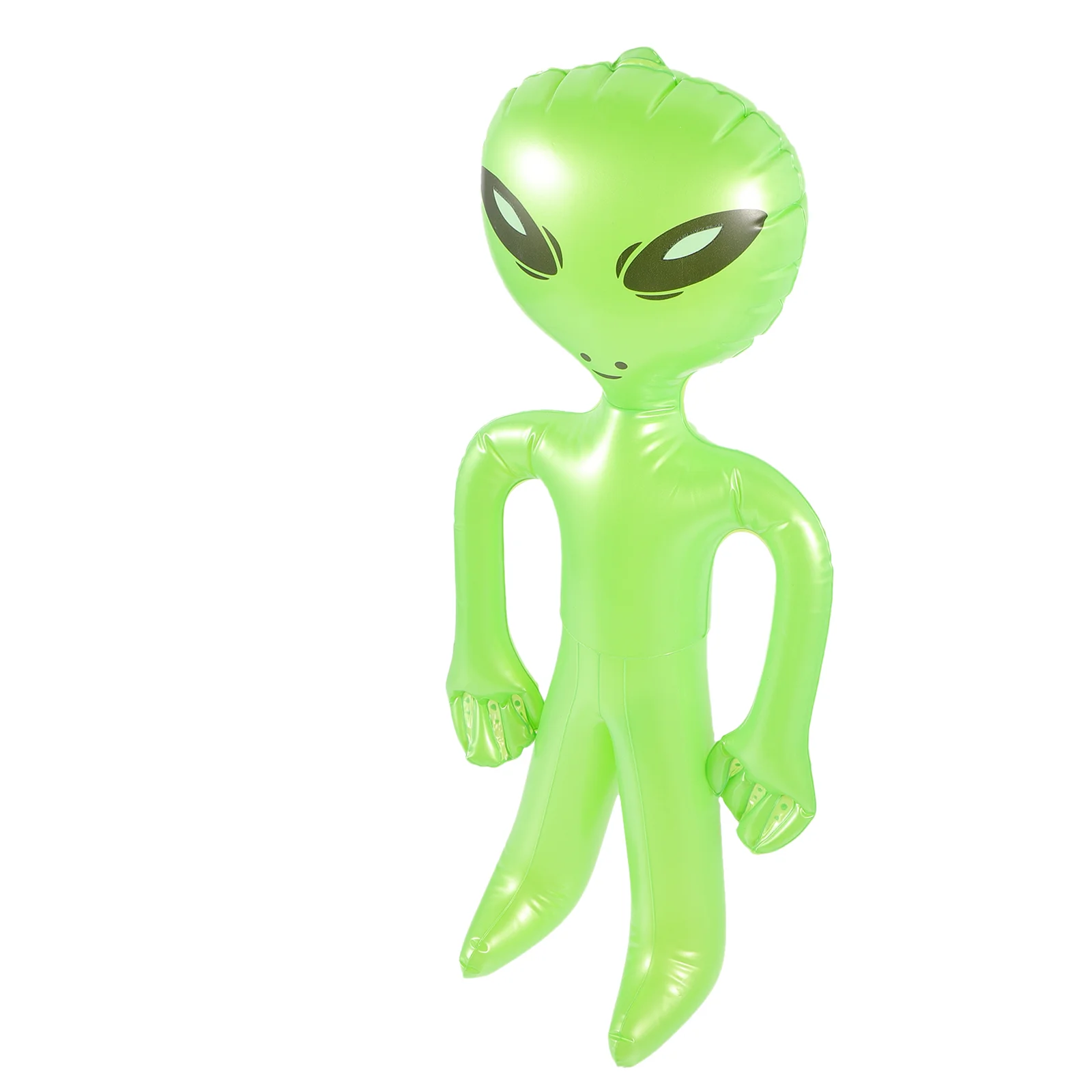 

Green Alien Inflatable Halloween Martian Prop Ufo Aliens Birthday Party Favor Haunted House Decor