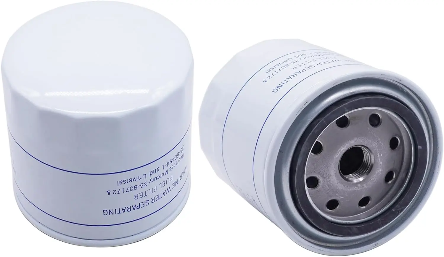 Marine Replaces Mercury Boat Water Separating Fuel Filter 35-802893T Outboard