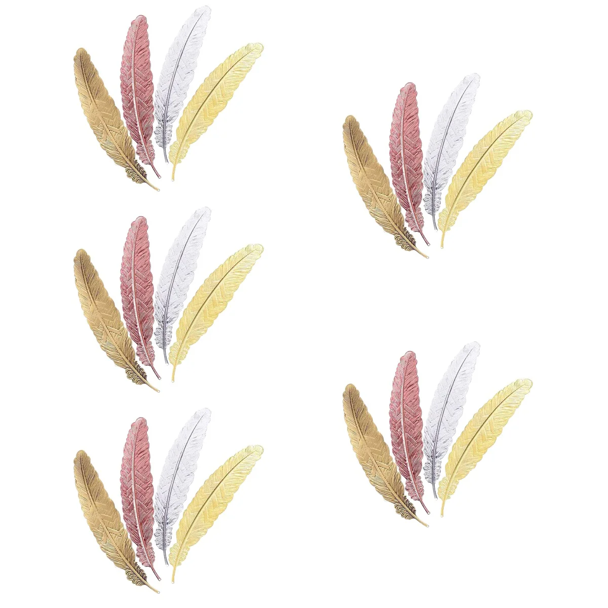 

Закладки для книг с листьями, декоративные закладки для книг для детей, металлическая подвеска