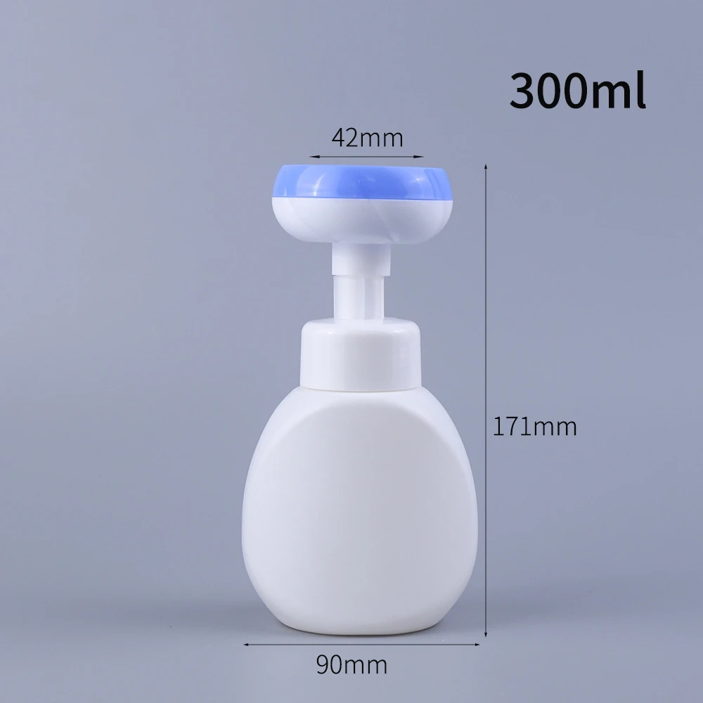 Flower Shaped Foam Dispenser Flower Shape Hand Soap Foam Hand Dispenser Stamp Foaming Soap for Kids