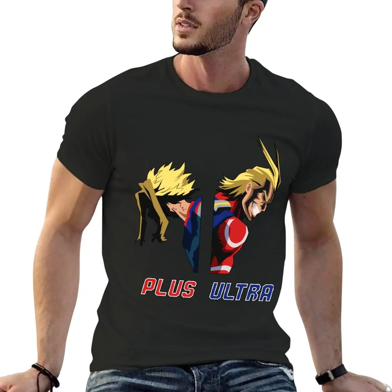 

Half Might Plus Ultra T-Shirt cute tops aesthetic clothes sports fans t shirts for men graphic