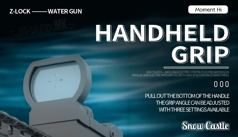 Electric Dragon Water Gun Automatic Squirt Blaster For Kids_voghion.com