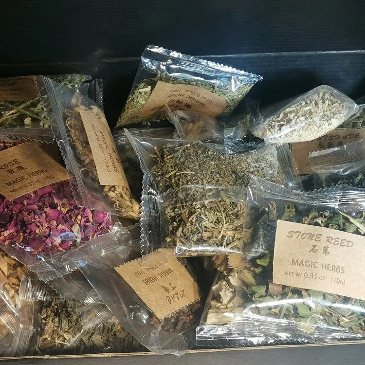 Dried Herbs for Witchcraft Supplies - 22 Witch Herbs Kit for Wicca