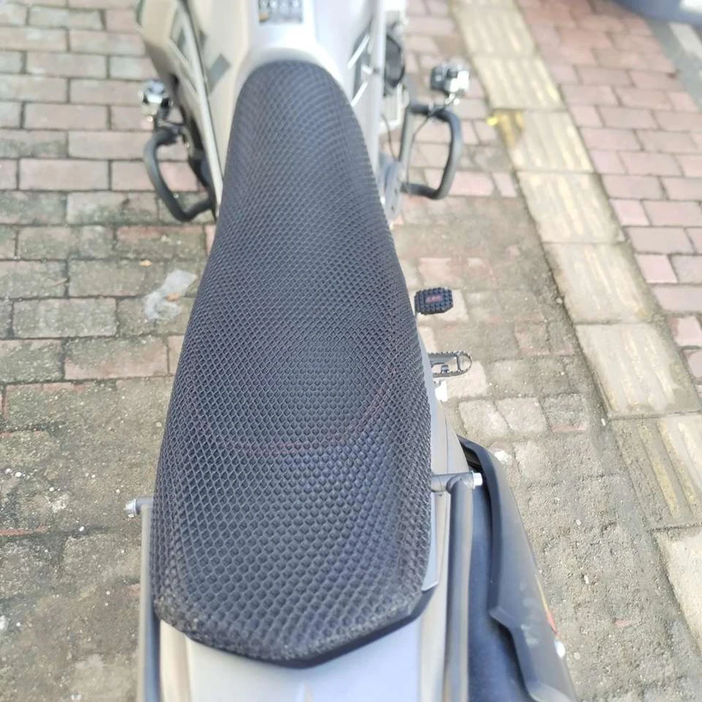 Motorcycle Accessories Seat Cushion Cover Thermal Protection Guard Mesh For LONCIN VOGE 300 RALLY 300 GY 300RALLY RALLY300 300GY