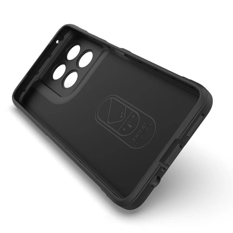 Shockproof TPU Shield Soft Silicone Anti-Fall Protective Phone Back Cover