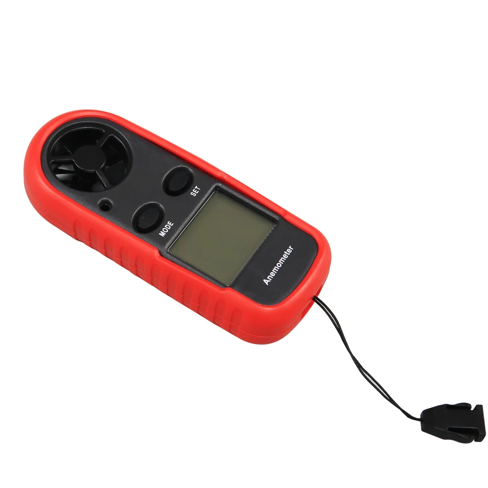 Galaxy Gang Anemometer Wind Speed Temperature Volume Tester Meter Sensing High Measuring Air Conditioning Outdoor digital anemometer