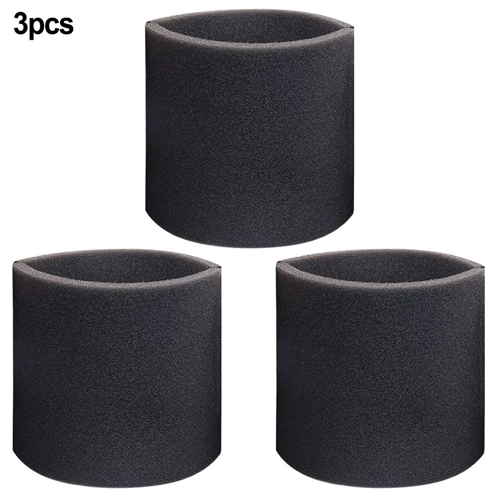 

3pcs Filters For CRAFTSMAN CMXZVBE38765 Wet/Dry Vacuum Cleaner Foam Sleeve Wet Filter For ShopVac Sweeper Parts Foam Filters