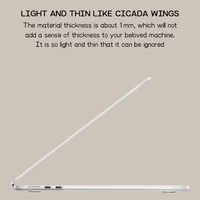 Laptop Case For Apple Macbook Air 13.3 A1932 A2179 15.3 A2941 A3114 Pro 13.3 A1706 A1708 A1989 A2159 A2251 A2289 Air 13.6 A2681