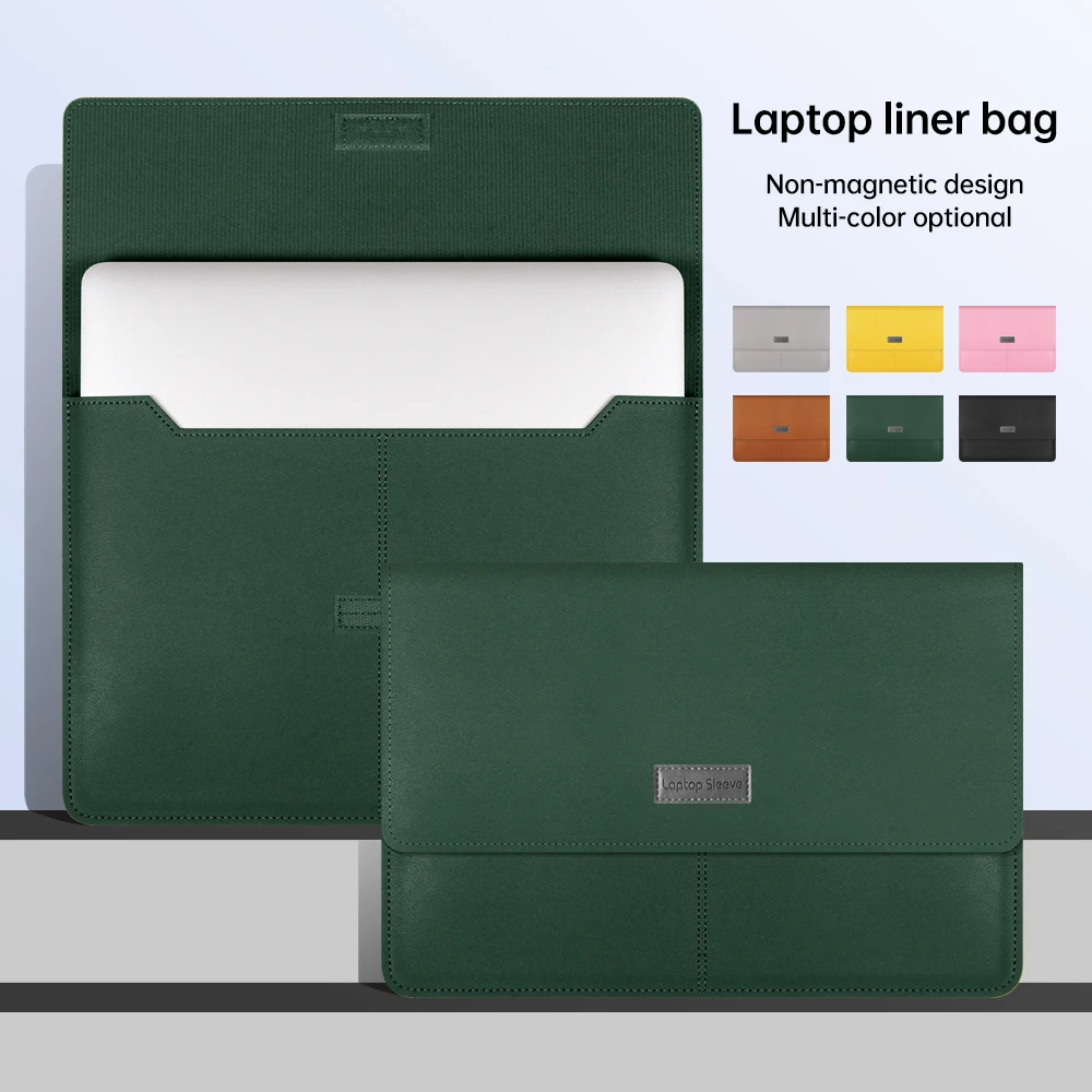 Custodia Per Laptop In Pelle 2023 Per Macbook Air 13.6 15 M2 M1 Pro 13 14 15 16 Borsa Per Il Trasporto Di Notebook Per Macbook Pro14 A2442