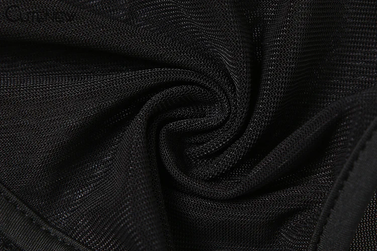 Body de malla para mujer, sexy, coqueto, transparente, con tirantes, sin espalda, ajustado, para discoteca, color medianoche