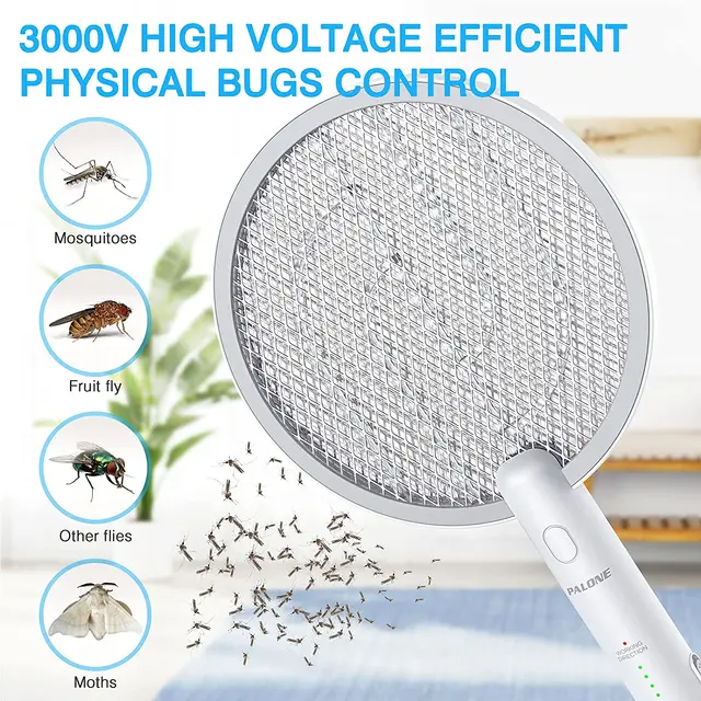Palone Szúnyog Gyilkos Ütő Nyári Must-Have Szúnyogtaszító Lámpa Szúnyogriasztó Műtárgy Kényelmes - Image 5