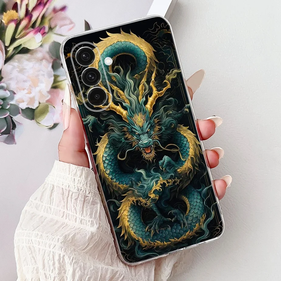 Fashionable Painted Soft Silicone Case – Stylish Protective Cover