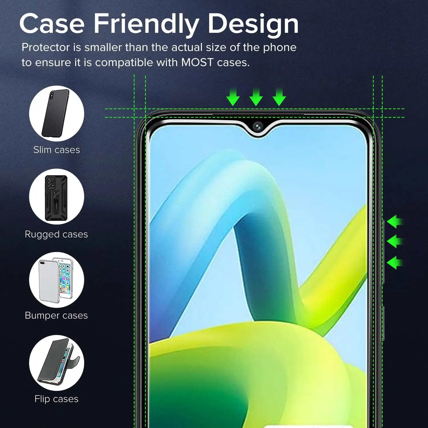 Рисунок 2 - закаленное стекло для Xiaomi Redmi