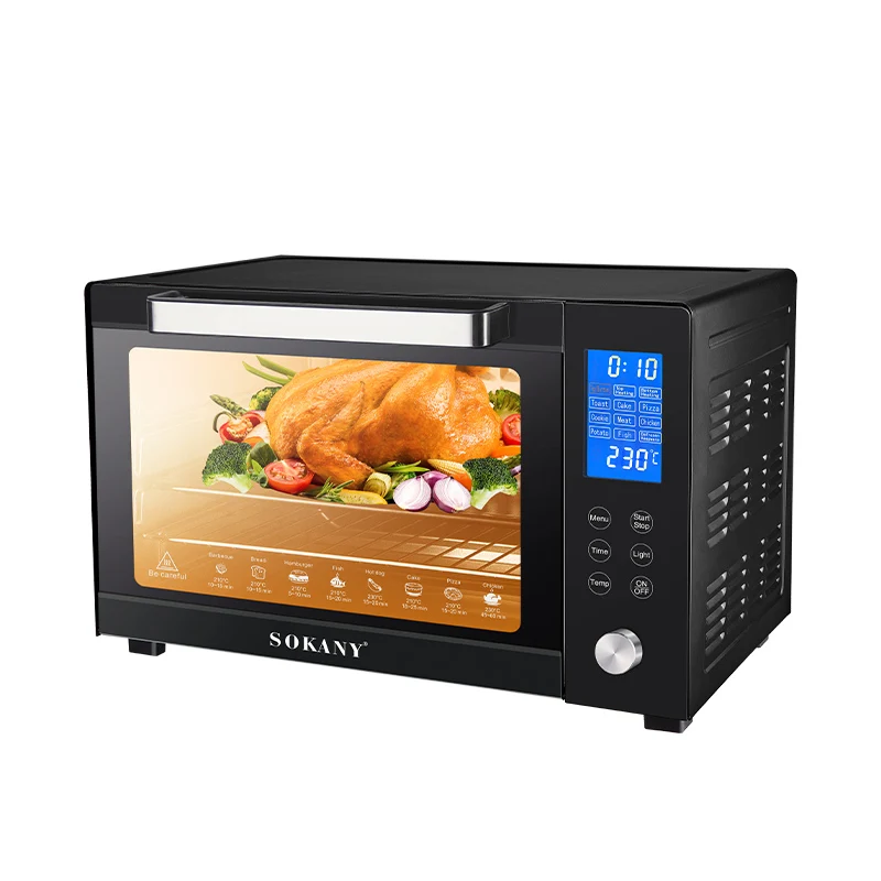 New Design Oven 50 Liter Capacity Intelligent Oven Household Electric Small Household Appliance Oven 62.2*44.2*41.5cm 5