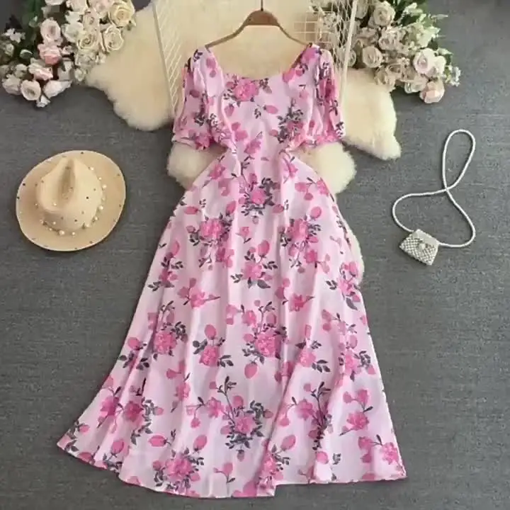 韓国商品/FLOWOOM Summer Cloud Pop Dress 25 Summer - FLOWOOM