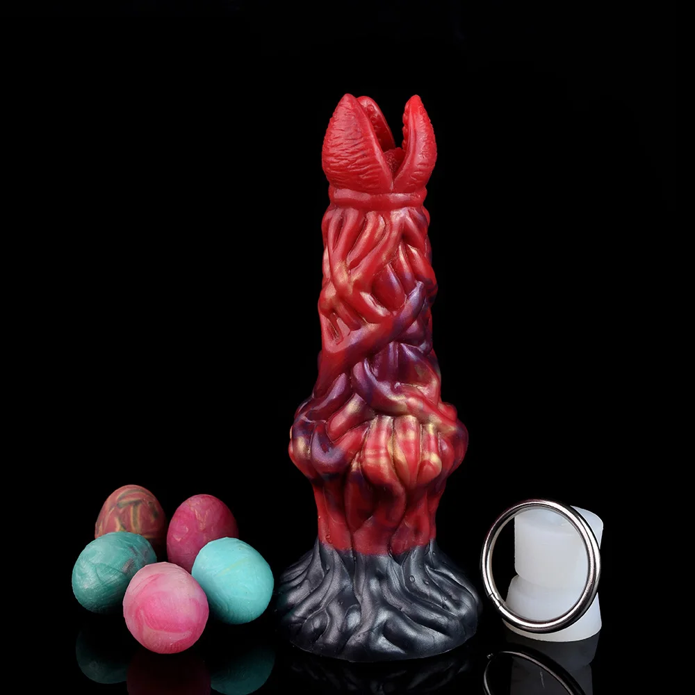 Plug anale fantasy dildo in silicone per uomo e donna monster_voghion.com