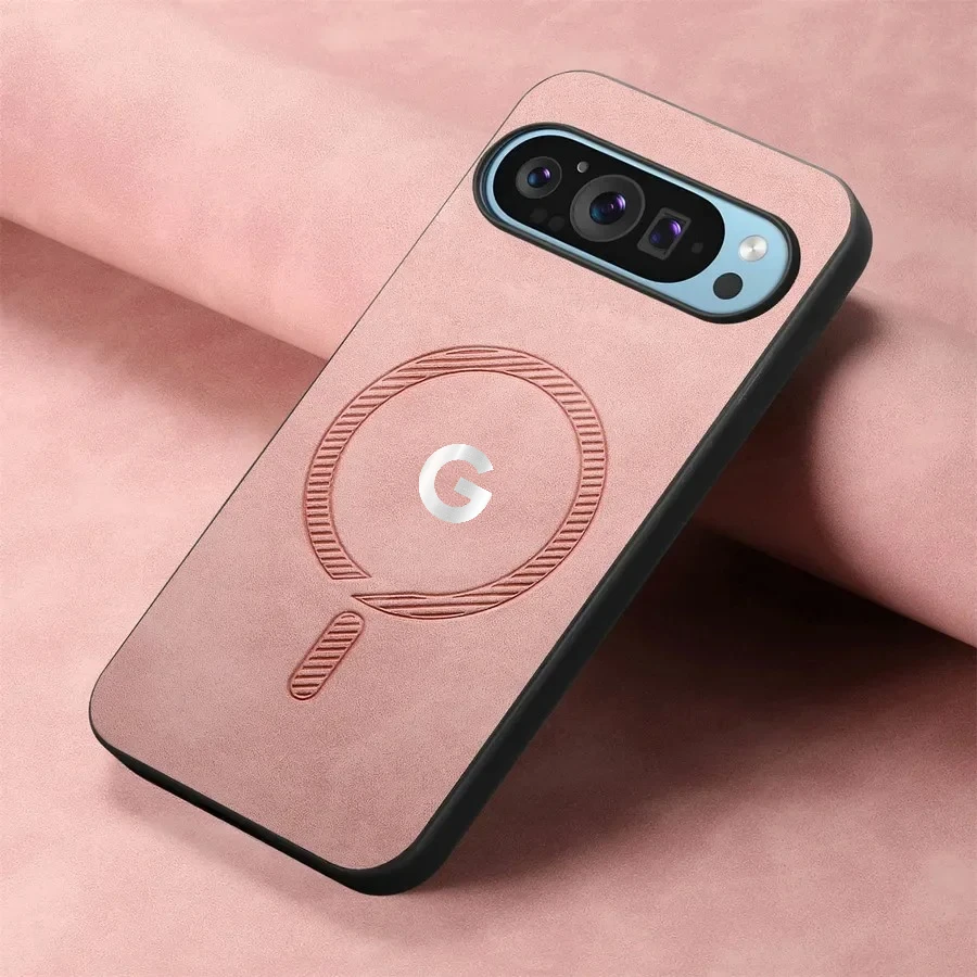Luxury Skin-Friendly Leather Slim Magnetic Charge Case - Full-Pack Anti-Drop Protector