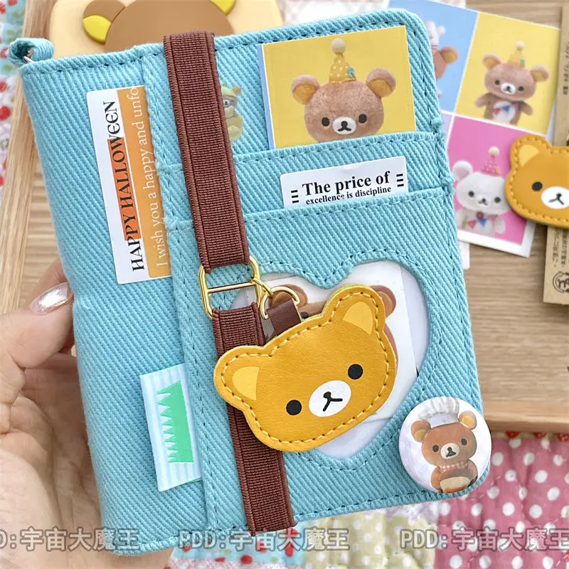 Rilakkuma Notebook Strap Bookmark Relaxbear Diary Decoration Good Look Creative Gift Elastic Bandage Ins New Popular Friend Gift