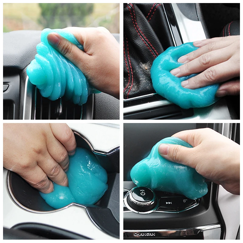 Car Cleaning Gel Car Interior Cleaning Magic Mud Universal Auto Detailing Clean Tool Gel Household Computer Keyboard Cleaning Tools