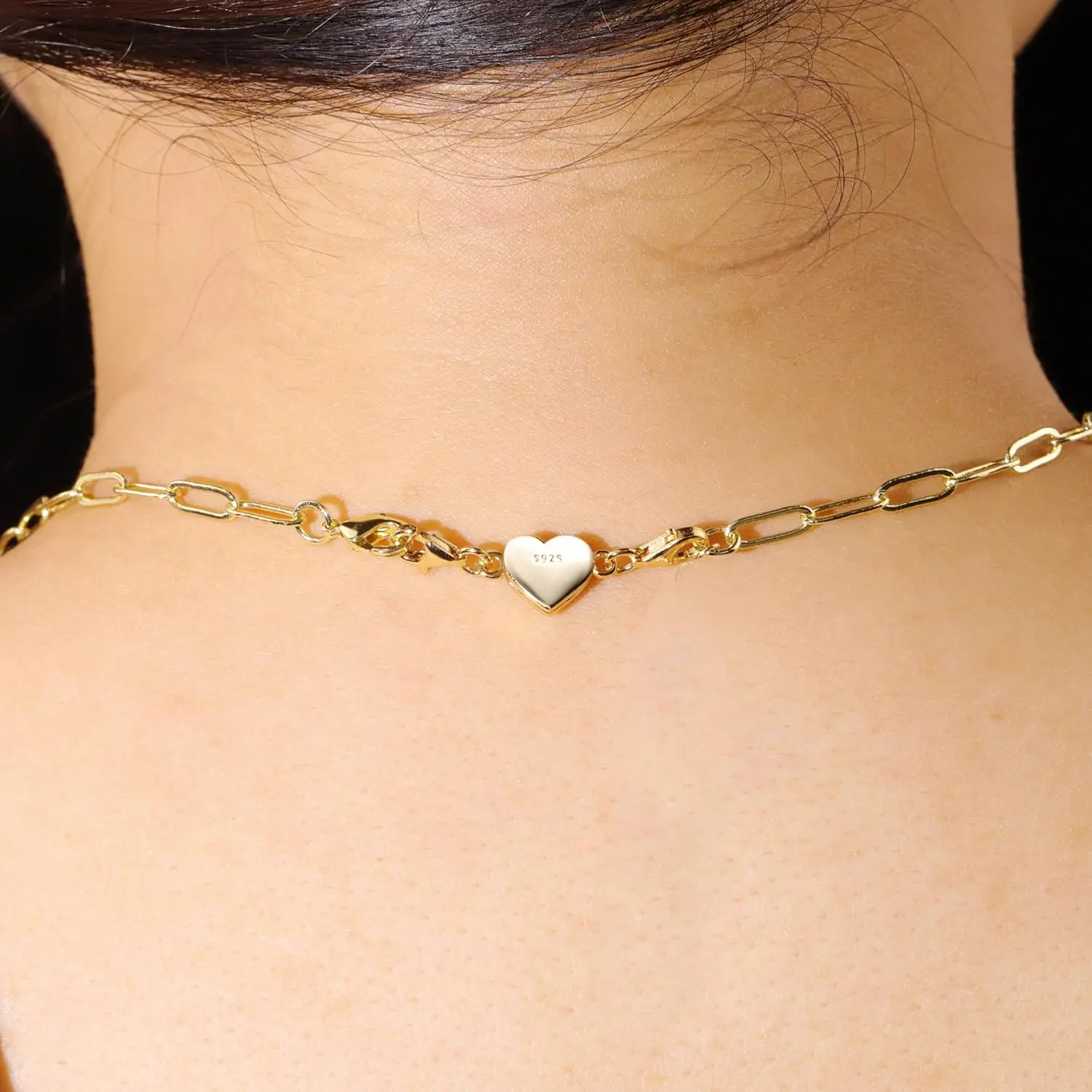 5 Stück starke magnetische Halskettenverschlüsse, Extender, silberfarbenes Metall, doppelter Karabinerverschluss für DIY-Schmuck, Armbandherstellung – Detail 8